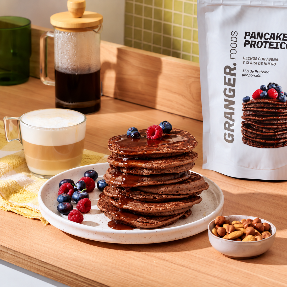 Granger Pancakes 400 g Chocolate - Lifestyle