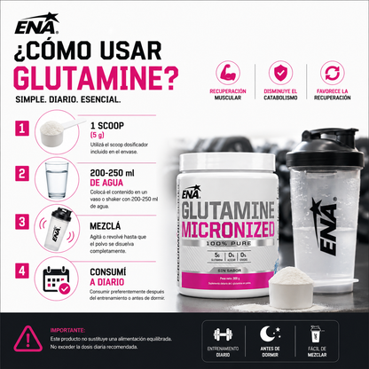 ENA Glutamina Micronizada 300 g