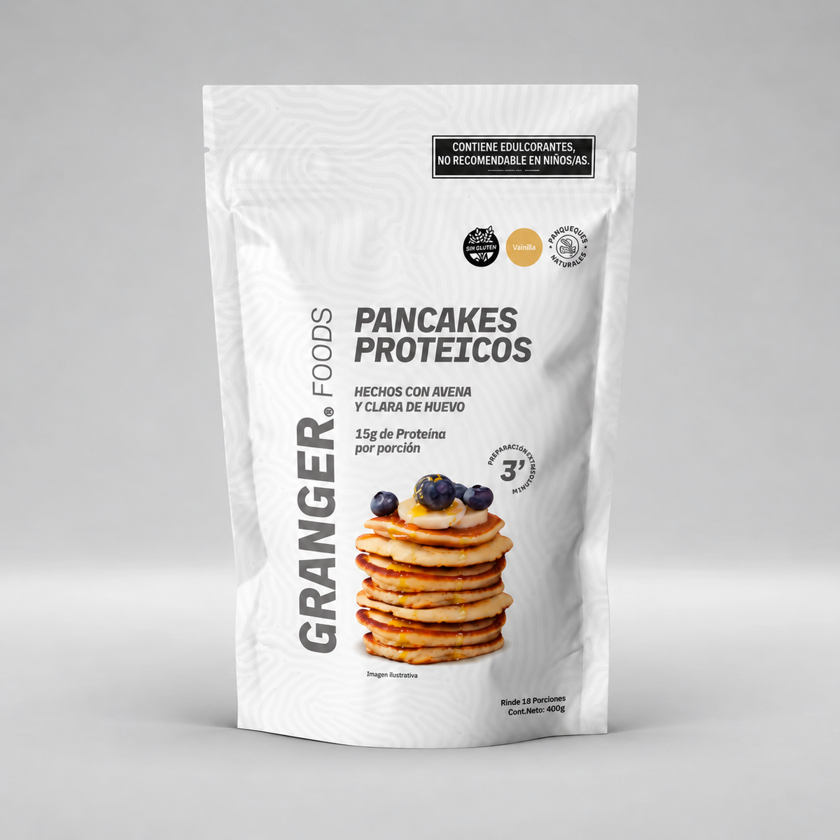 Granger Pancakes 400 g Vainilla - Principal